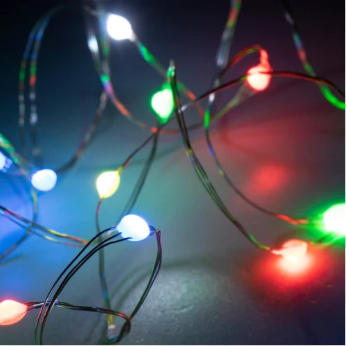 Lampice za jelku sa 100 RGB LED dioda - Lampice za jelku sa 100 RGB LED dioda -