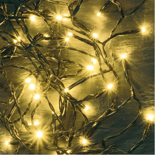 Lampice za jelku sa 100 toplo belih LED dioda - Dekorativna rasveta Lampice za jelku sa 100 toplo belih LED dioda - Dekorativna rasveta