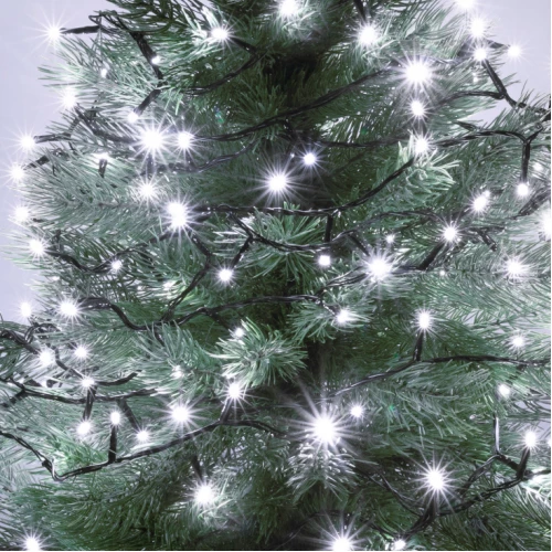 Lampice za jelku sa 50 hladno belih LED dioda - Dekorativna rasveta Lampice za jelku sa 50 hladno belih LED dioda - Dekorativna rasveta