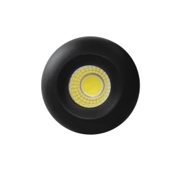 PROSTO ugradna LED lampa 3W dnevno svetlo crna LUG-3320/BK-3/W 250lm
