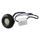 Ugradna LED lampa 3W dnevno svetlo crna - Led spotovi