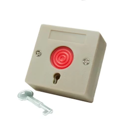 Panik taster sa memorijom i ključem za reset WS-60, NC/NO kontakt