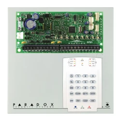 Paradox SP65 žična alarmna centrala 18 zona sa StayD funkcijom, metalna kutija