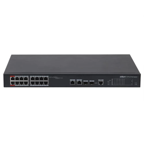 PoE switch DAHUA PFS4218-16ET-240-V3 16port - Ethernet svičevi PoE switch DAHUA PFS4218-16ET-240-V3 16port - Ethernet svičevi