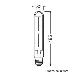 Retro LED filament sijalica toplo bela 4W OSRAM E27