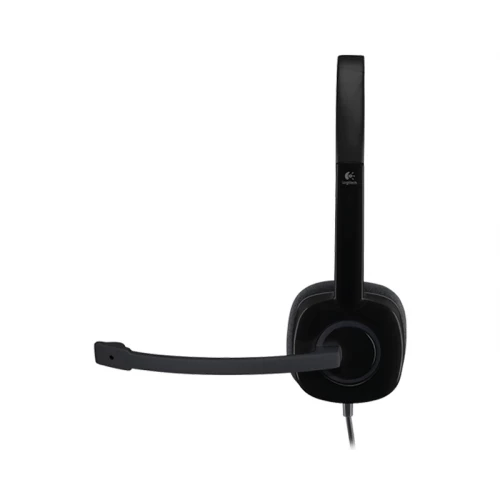 Slušalice sa mikrofonom H151 Stereo Headset crne - Slušalice Slušalice sa mikrofonom H151 Stereo Headset crne - Slušalice