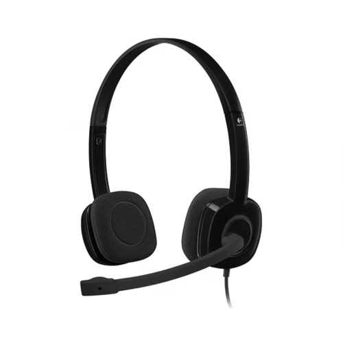 Slušalice sa mikrofonom H151 Stereo Headset crne - Slušalice Slušalice sa mikrofonom H151 Stereo Headset crne - Slušalice