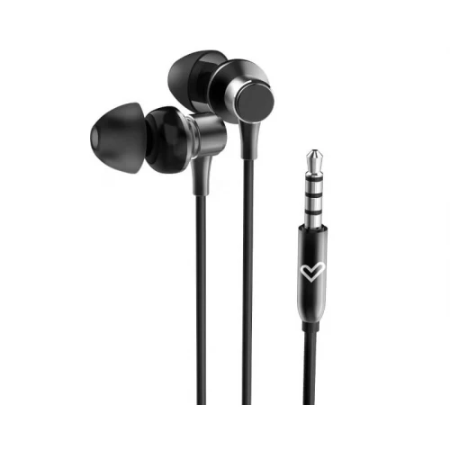 Slušalice sa mikrofonom Metallized Black crne - Slušalice Slušalice sa mikrofonom Metallized Black crne - Slušalice
