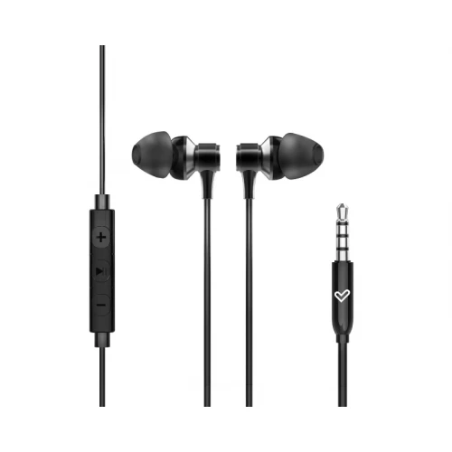 Slušalice sa mikrofonom Metallized Black crne - Slušalice Slušalice sa mikrofonom Metallized Black crne - Slušalice