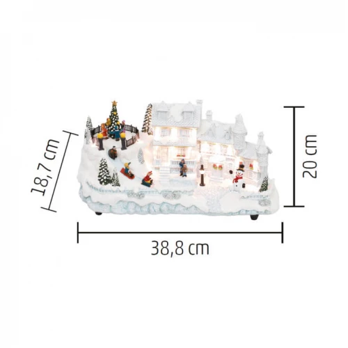 Svetleća LED diorama "dečje igre" - Dekorativna rasveta Svetleća LED diorama "dečje igre" - Dekorativna rasveta