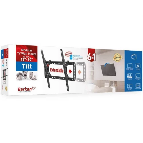 TV zidni nosač BARKAN BM410T LCD do 90 inča - TV nosači TV zidni nosač BARKAN BM410T LCD do 90 inča - TV nosači
