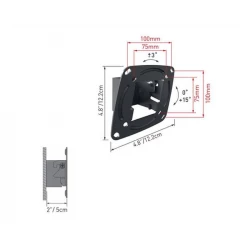 TV zidni nosač BARKAN E110.B LCD 13-29 inča