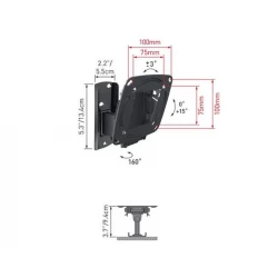 TV zidni nosač BARKAN E120.B LCD 13-29 inča