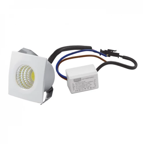 Ugradna LED lampa 3W dnevno svetlo kocka - Led spotovi Ugradna LED lampa 3W dnevno svetlo kocka - Led spotovi