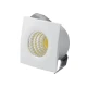 Ugradna LED lampa 3W toplo bela kocka - Led spotovi