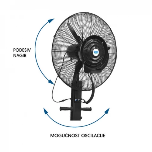 Ventilator sa raspršivačem 41 l Prosto - Ostala oprema Ventilator sa raspršivačem 41 l Prosto - Ostala oprema