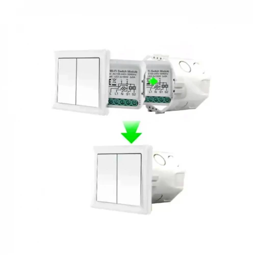 Wi-Fi smart prekidač-modul, 1x10A - Ostala oprema Wi-Fi smart prekidač-modul, 1x10A - Ostala oprema