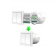 Wi-Fi smart prekidač-modul, 2x10A - Ostala oprema Wi-Fi smart prekidač-modul, 2x10A - Ostala oprema