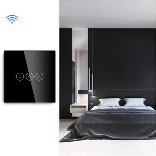 Wi-Fi smart prekidač svetla sa N provodnikom 3x5A - Ostala oprema Wi-Fi smart prekidač svetla sa N provodnikom 3x5A - Ostala oprema
