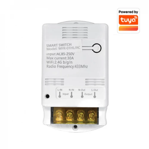 Wi-Fi smart relejni prekidač, 1 izlaz, 30A - Ostala oprema Wi-Fi smart relejni prekidač, 1 izlaz, 30A - Ostala oprema