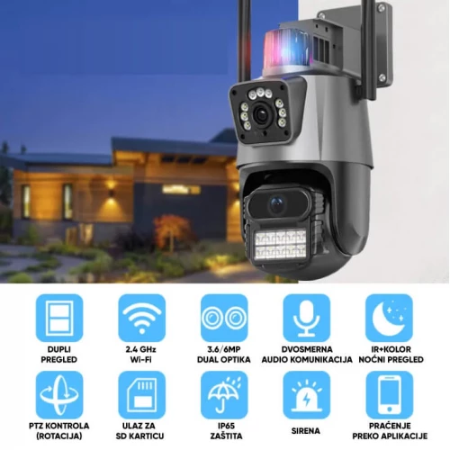 IP Wi-Fi dual kamera - IP IP Wi-Fi dual kamera - IP