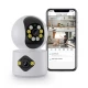 IP Wi-Fi dual kamera unutrašnja kamera - IP kamere IP Wi-Fi dual kamera unutrašnja kamera - IP kamere