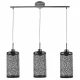Crna visilica 3xE27 Max.60W/220V M388-3 - Lusteri i visilice Crna visilica 3xE27 Max.60W/220V M388-3 - Lusteri i visilice