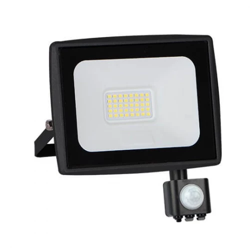 LED reflektor sa senzorom 6500K SMD ECO crni 30W - Led reflektori LED reflektor sa senzorom 6500K SMD ECO crni 30W - Led reflektori