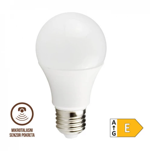 LED sijalica sa mikrotalasnim senzorom pokreta 8W - Led sijalice LED sijalica sa mikrotalasnim senzorom pokreta 8W - Led sijalice