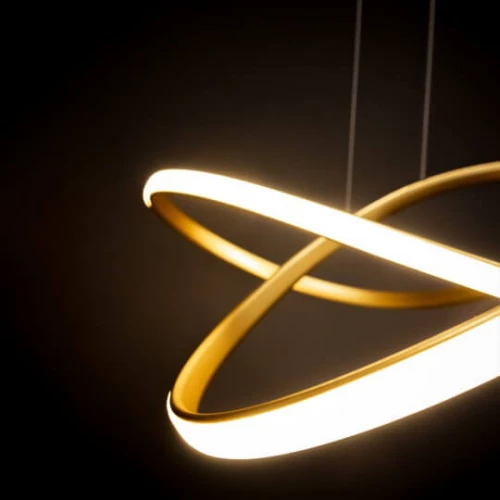 LED visilica zlatna 35W 3000K 500mm - Lusteri i visilice LED visilica zlatna 35W 3000K 500mm - Lusteri i visilice