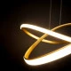 LED visilica zlatna 35W 3000K 500mm - Lusteri i visilice LED visilica zlatna 35W 3000K 500mm - Lusteri i visilice