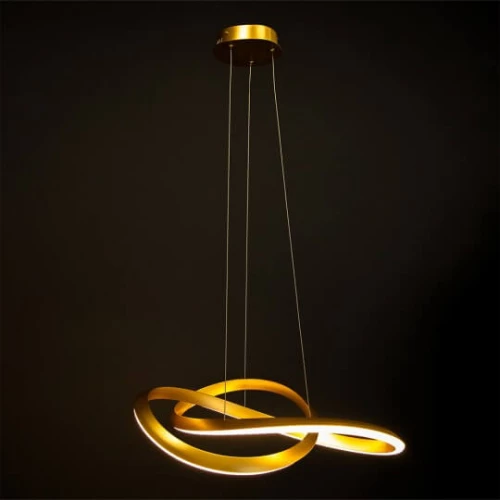 LED visilica zlatna 52W 3000K 500mm - Lusteri i visilice LED visilica zlatna 52W 3000K 500mm - Lusteri i visilice