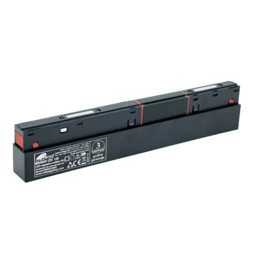 Magnetna linearna svetiljka 4000K 12W 220x22x45mm - Šinska rasveta Magnetna linearna svetiljka 4000K 12W 220x22x45mm - Šinska rasveta