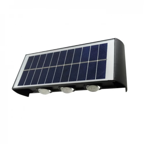 Nazidna solarna lampa sa 6 dioda - Led spoljna rasveta Nazidna solarna lampa sa 6 dioda - Led spoljna rasveta