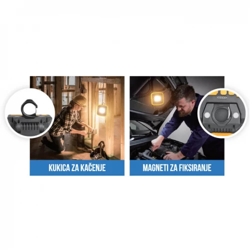 Prenosni punjivi LED reflektor 20W Prosto - Led reflektori Prenosni punjivi LED reflektor 20W Prosto - Led reflektori