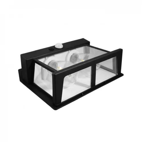 Solarna lampa sa senzorom pokreta i 2 izvora svetlosti - Led spoljna rasveta