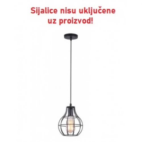 Visilica 1xE27 Max.60W/220V M0823-1 - Lusteri i visilice Visilica 1xE27 Max.60W/220V M0823-1 - Lusteri i visilice