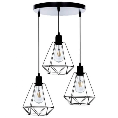 Visilica 3xE27 Max.60W/220V M0824-3R (Y) - Lusteri i visilice Visilica 3xE27 Max.60W/220V M0824-3R (Y) - Lusteri i visilice