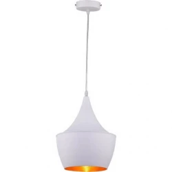 Visilica bela 1xE27 Max.60W/220V M0806-1