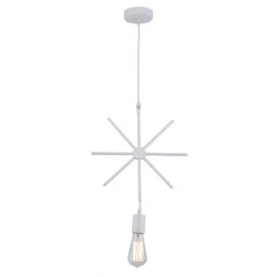 Visilica bela zvezda 1xE27 Max.60W/220V M161710