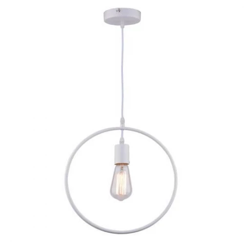 Visilica beli krug 1xE27 Max.60W/220V M161713 - Lusteri i visilice Visilica beli krug 1xE27 Max.60W/220V M161713 - Lusteri i visilice