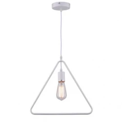 Visilica beli trougao 1xE27 Max.60W/220V M161712
