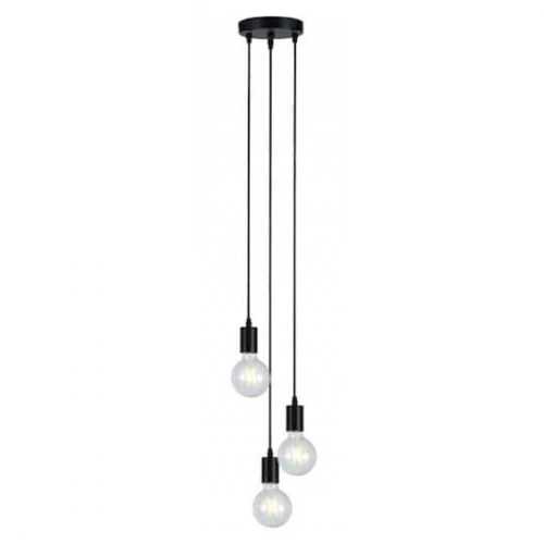 Visilica crna 3xE27 Max.60W/220V M0841-3R - Lusteri i visilice Visilica crna 3xE27 Max.60W/220V M0841-3R - Lusteri i visilice