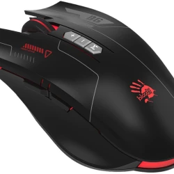 A4 Tech Gaming Miš PixArt 6000 DPI, 3 Tastera, 6000 fps, Crno Crveni