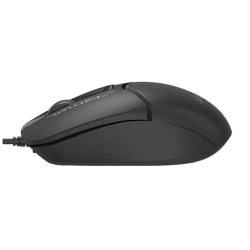 A4 Tech Žični Miš USB-C, 1200 DPI, 3 Tastera, Ambidekstrnski, Crni