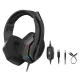 A4Tech gaming slušalice 3.5mm sa pletenim kablom 50mm (ZVU03149)