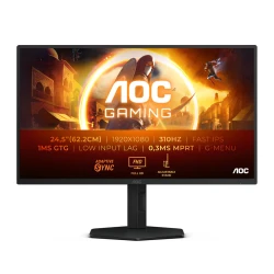 AOC AGON Gaming Monitor 24.5 inča FHD Fast IPS 310Hz, USB Hub, PS5 i Xbox