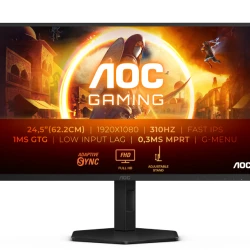 AOC AGON Gaming Monitor 24.5 inča FHD Fast IPS 310Hz, USB Hub, PS5 i Xbox