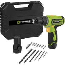 Akumulatorska bušilica 12V Fieldmann FDV 10252-A + 13 delova
