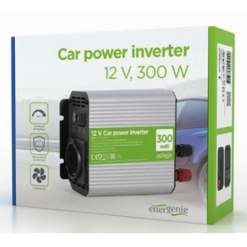 Auto inverter 12V DC/AC 300W+USB port - Pretvarači napona Auto inverter 12V DC/AC 300W+USB port - Pretvarači napona